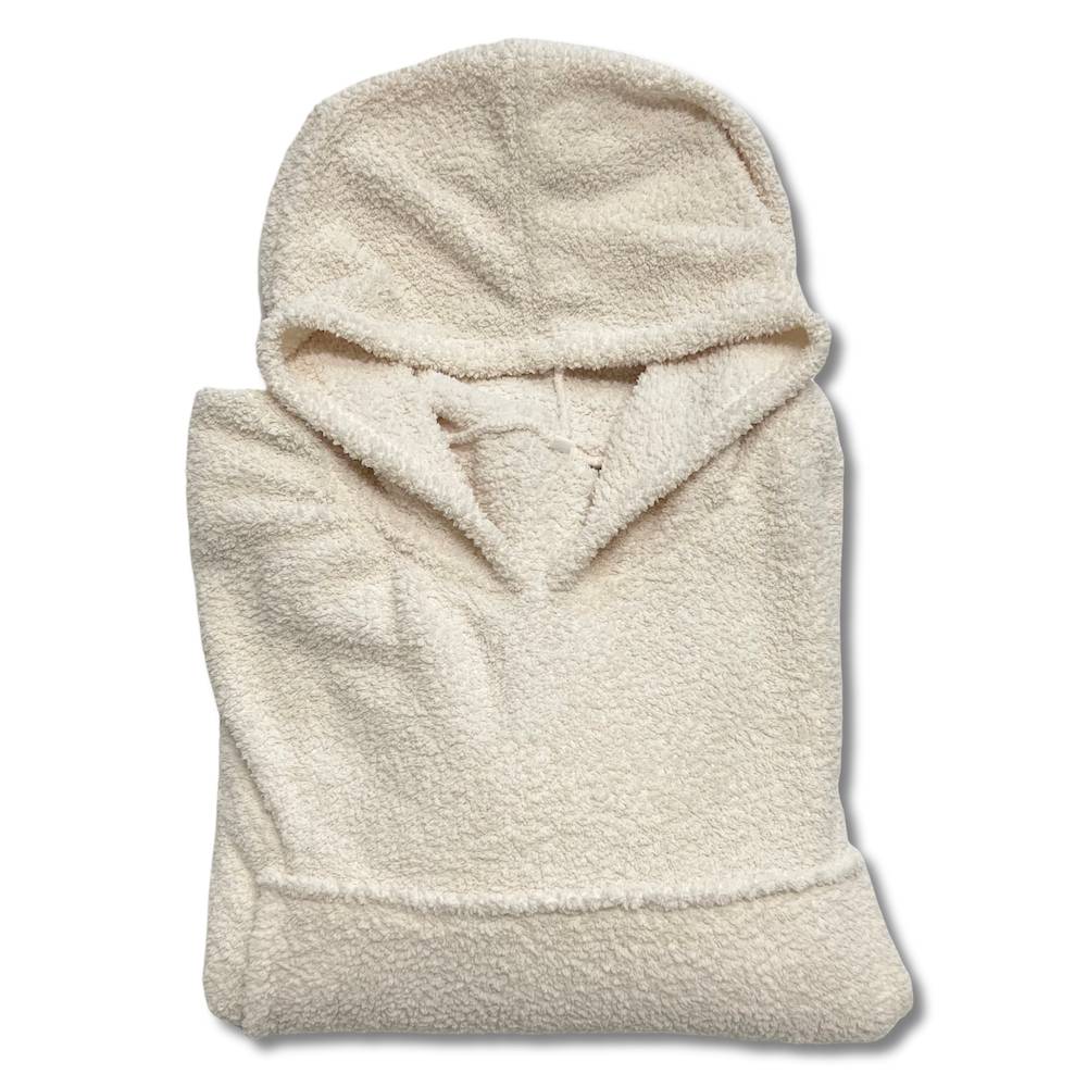 Felpone oversize Berry Panna