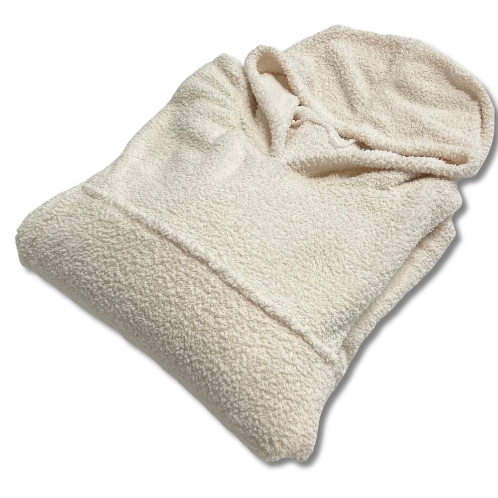 Felpone oversize Berry Panna