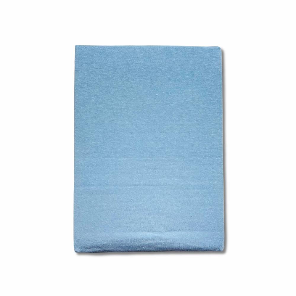 Lenzuolo sotto con angoli Jersey Azzurro matrimoniale