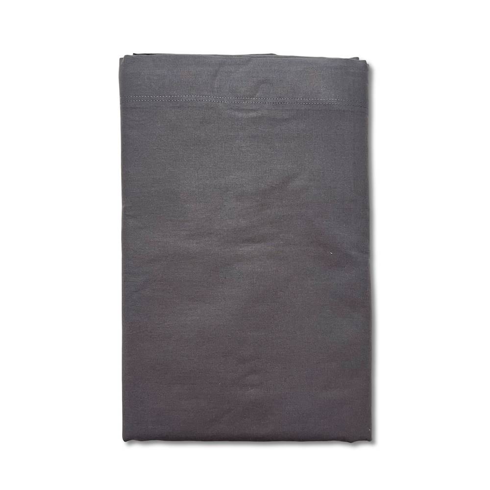 Lenzuolo sopra joli Grigio piombo matrimoniale