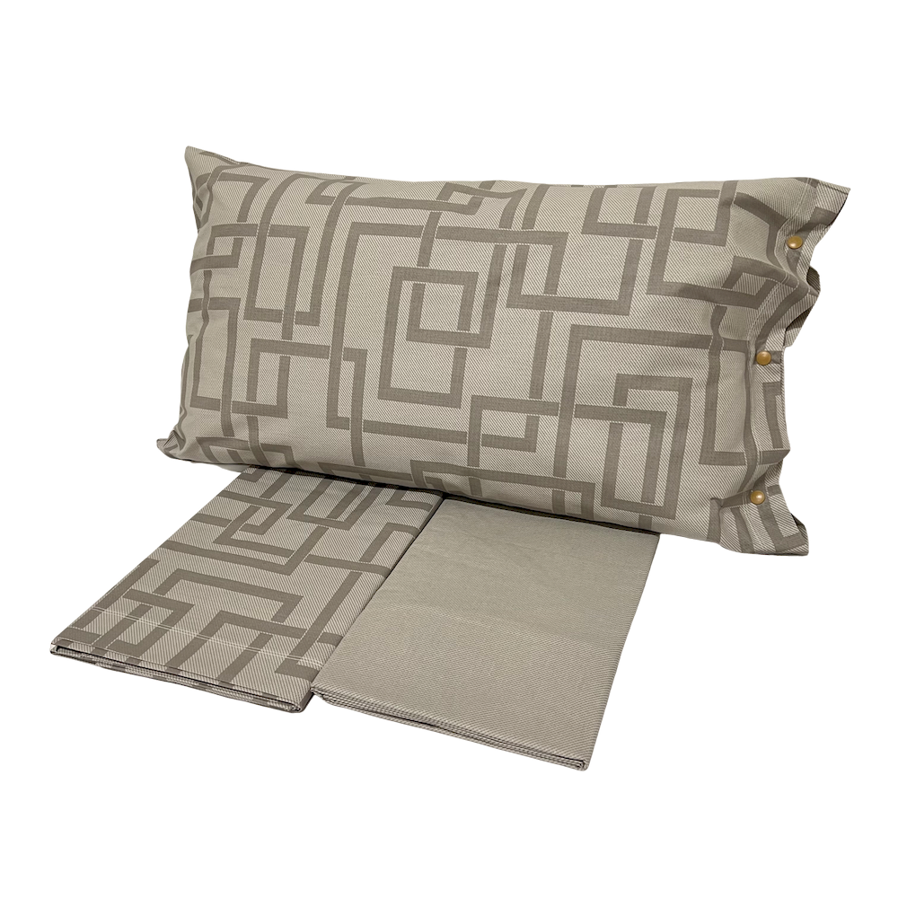 Completo Lenzuola lab tortora Singolo