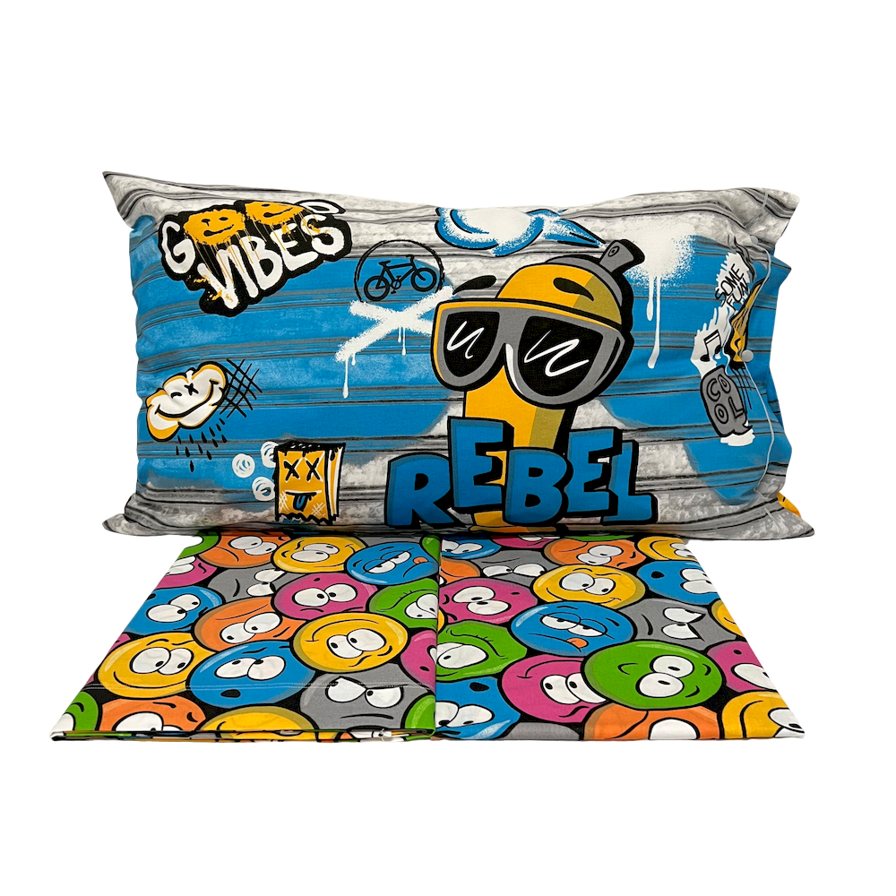 Completo Lenzuola Emoji Singolo