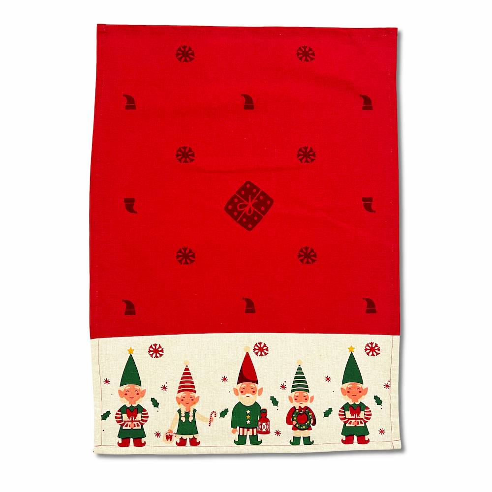 Set 2 Strofinacci Stampa digitale Gnometti Shinny