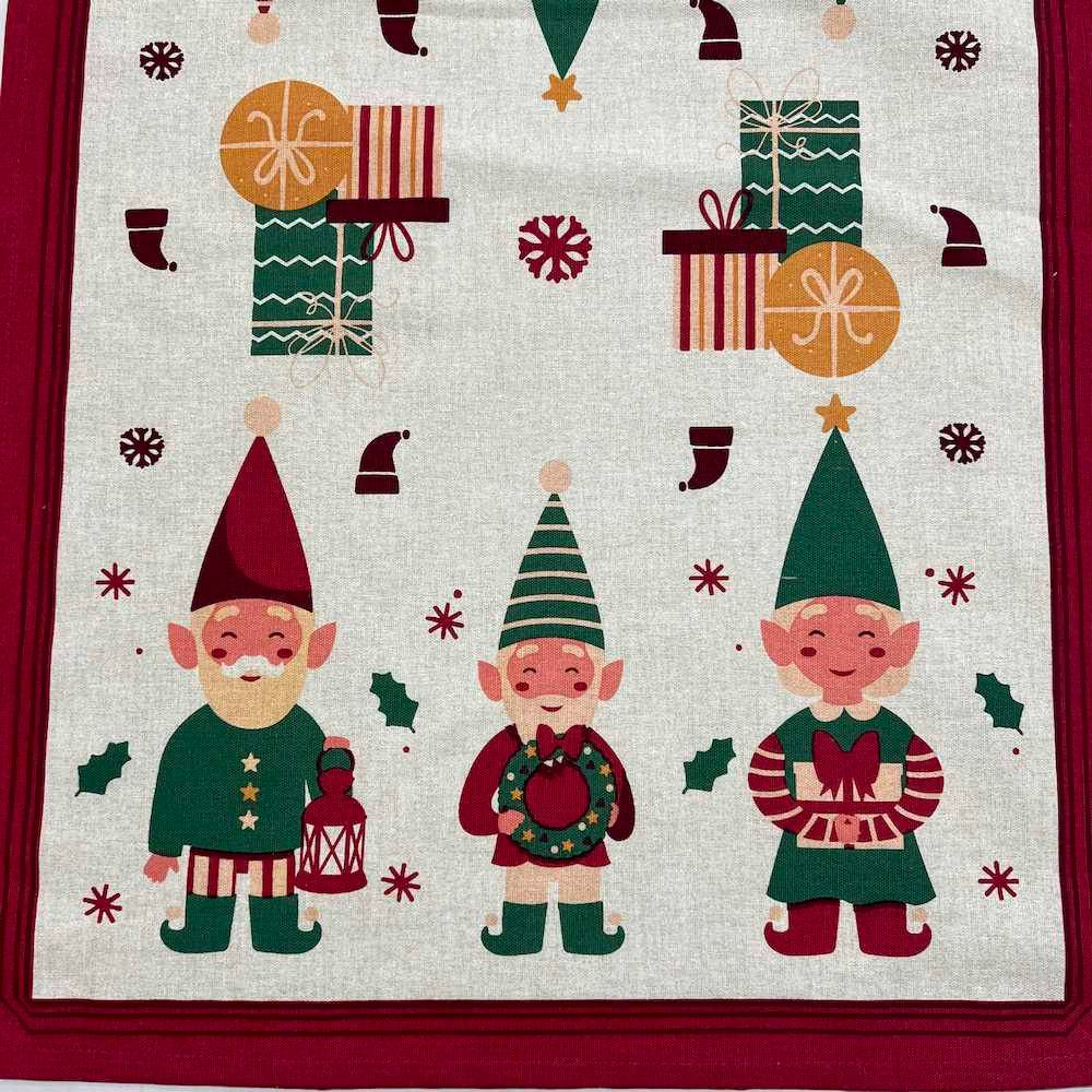 Set 2 Strofinacci Stampa digitale Gnometti Shinny