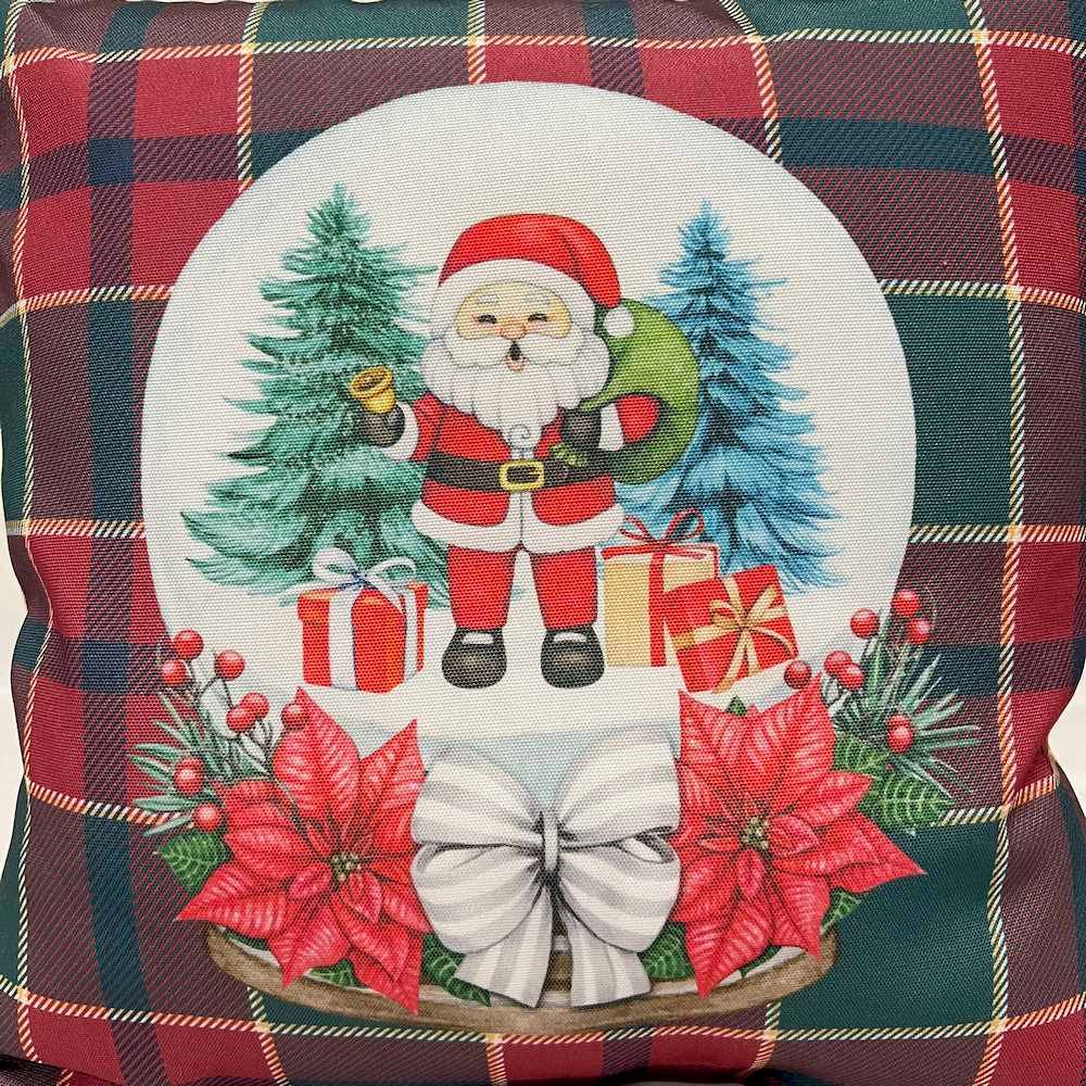 Federa cuscino 45 x 45 Claus Babbo natale