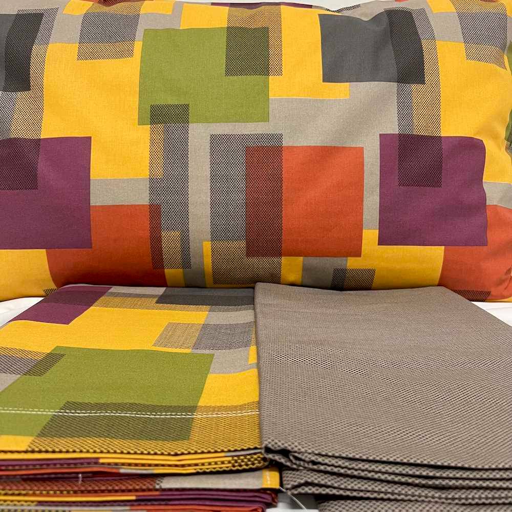 Completo Lenzuola City Multicolor Singolo