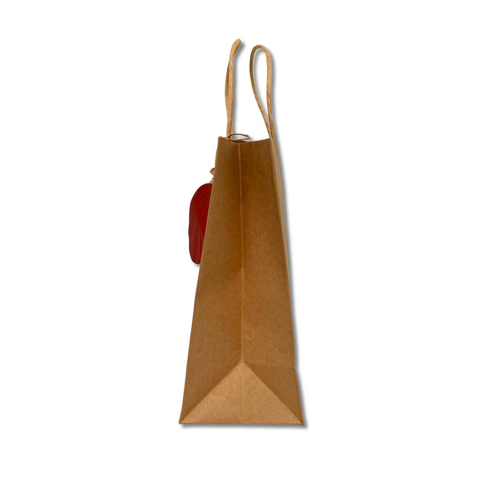 Sacchetto regalo Natural H 23 x 19 soffietto da 10 cm