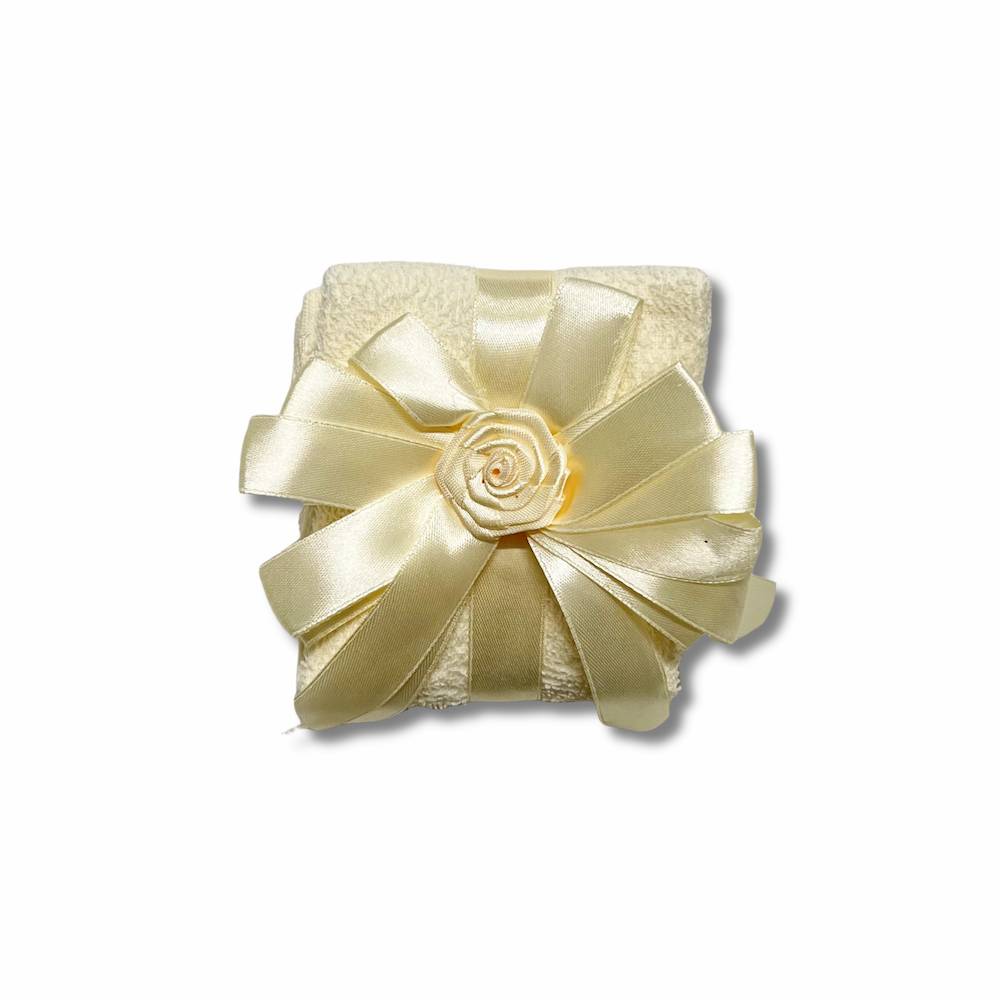 Set 4 lavette Flan fiocco crema