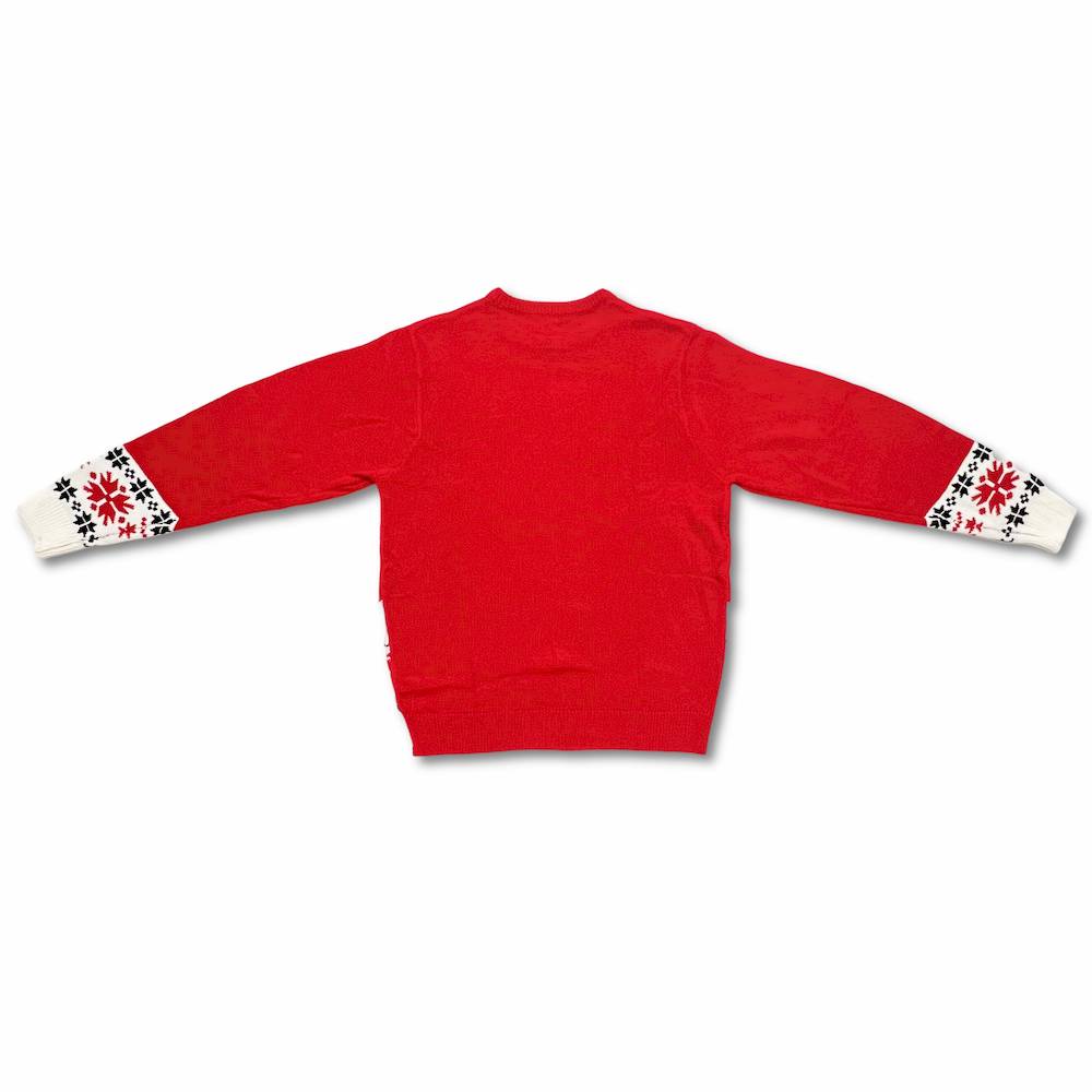 Maglione natalizio Rudolf e babbo rosso