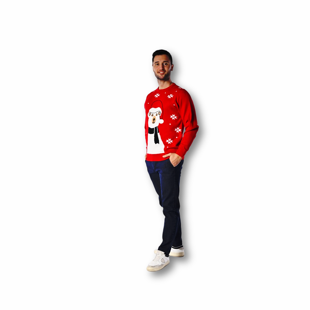 Maglione natalizio Polar bear