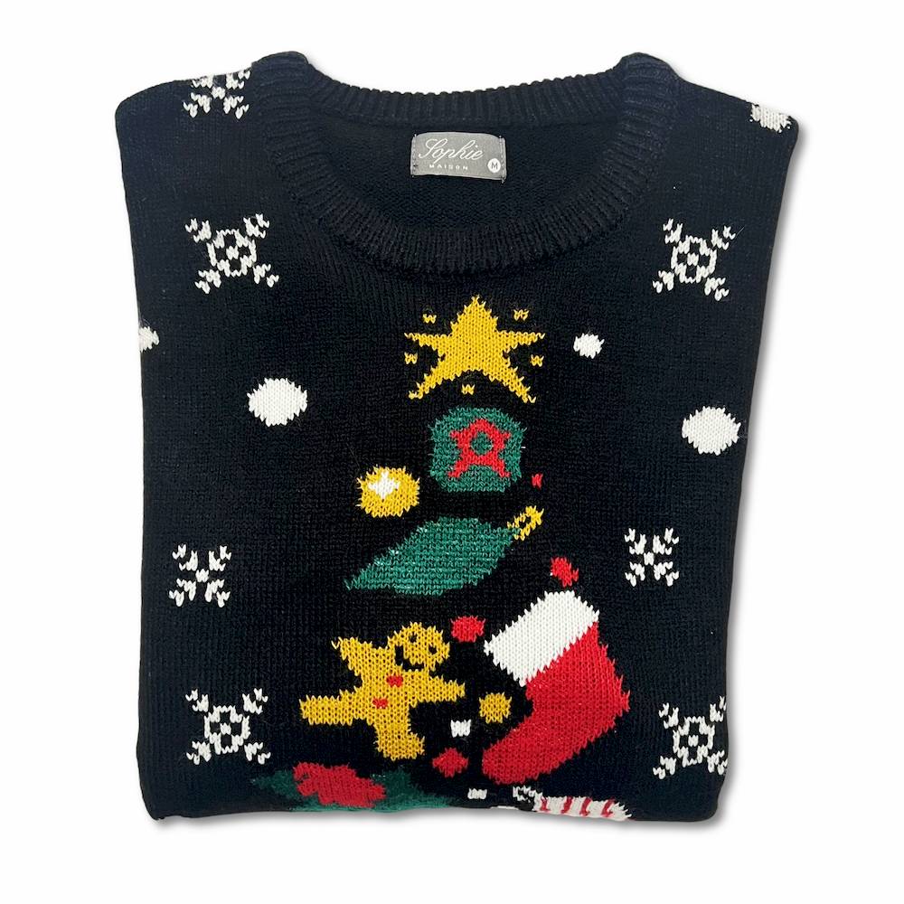 Maglione natalizio albero di natale