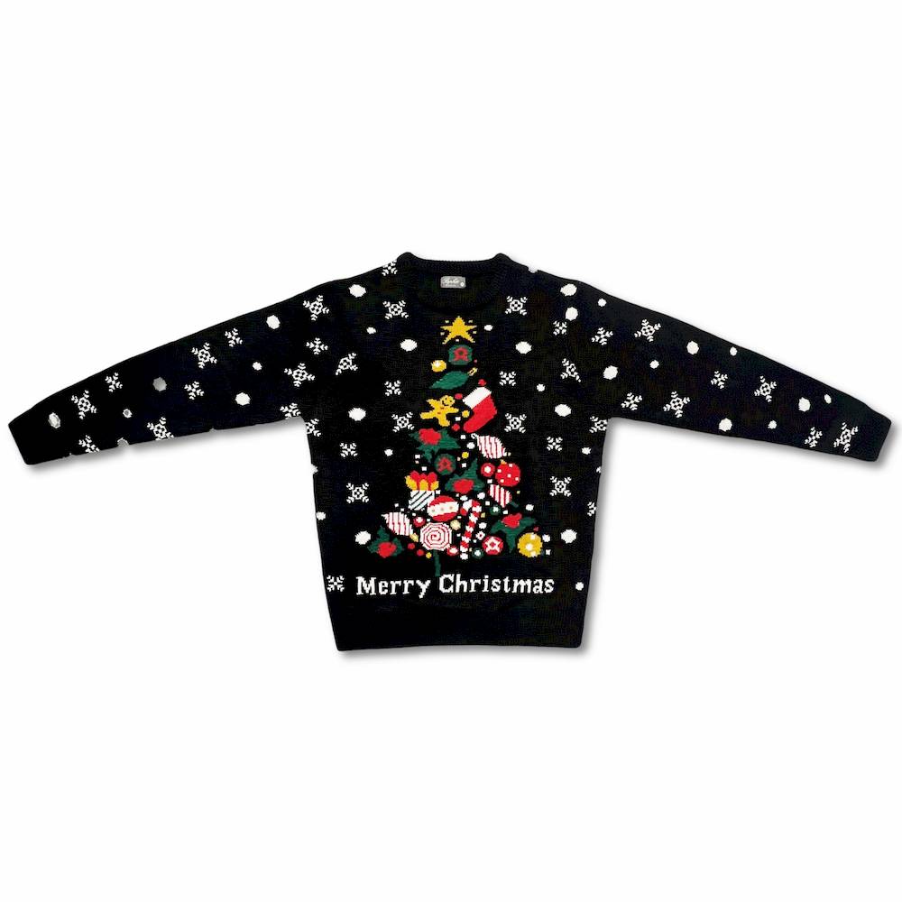 Maglione natalizio albero di natale