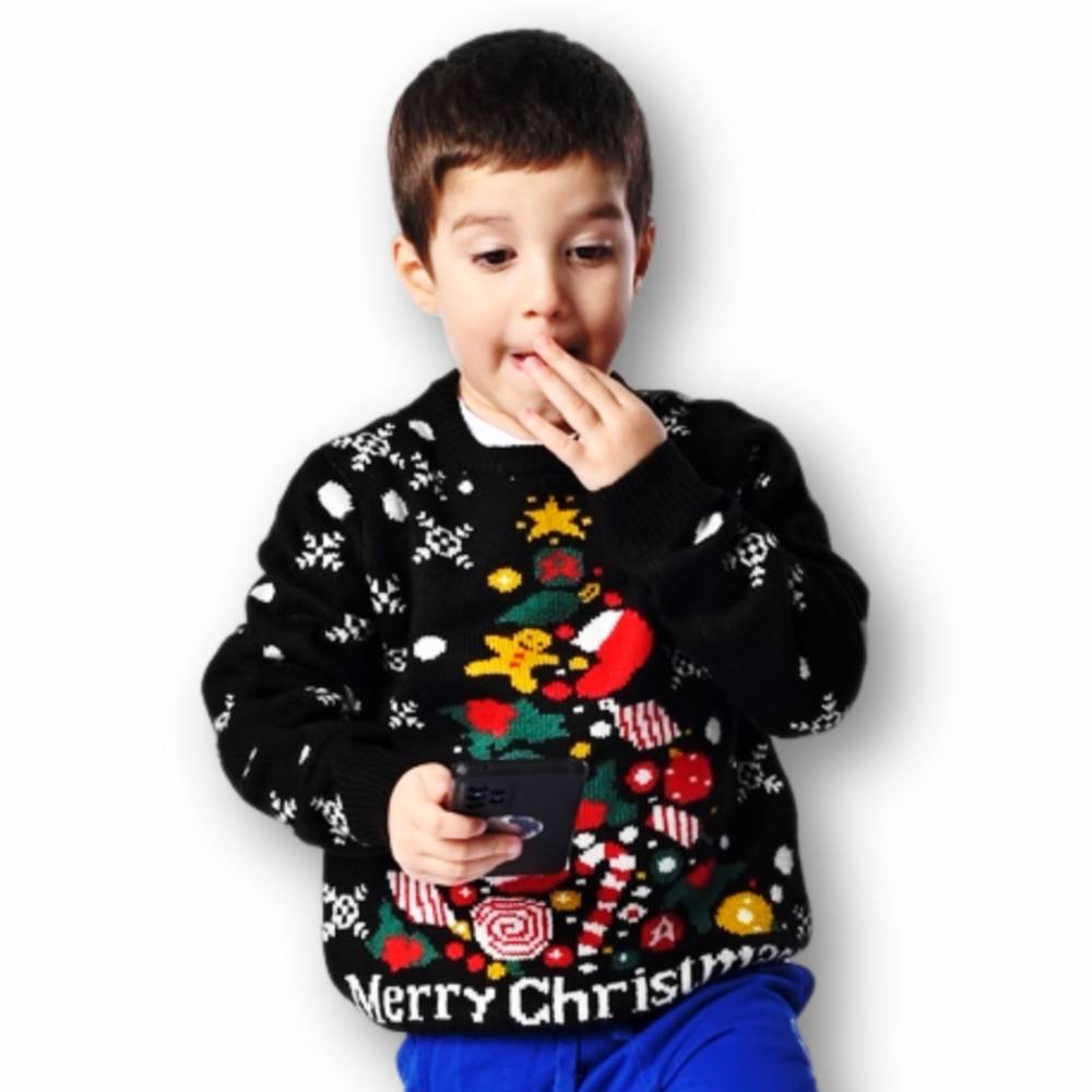 Maglione natalizio Bambino Albero di natale