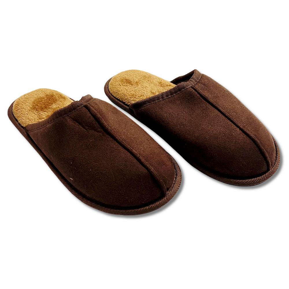 Pantofole uomo tabacco  41-42