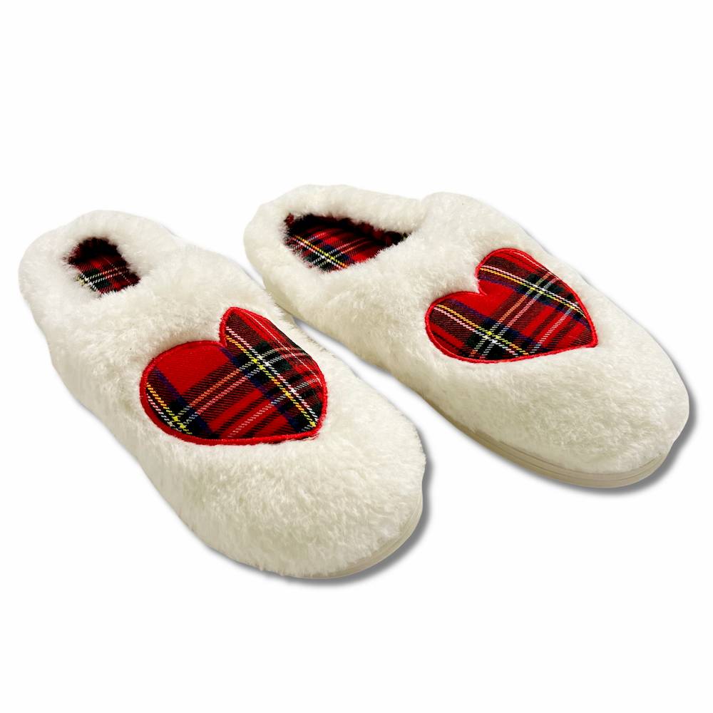 Pantofole Cuore scozzese 39-40