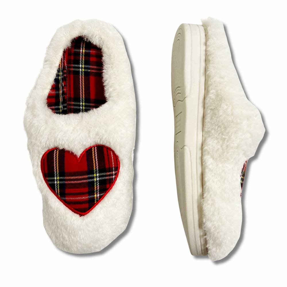 Pantofole Cuore scozzese 39-40