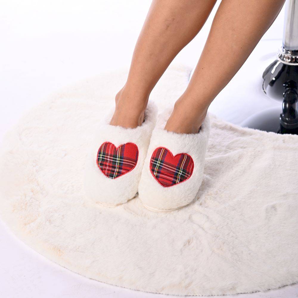 Pantofole Cuore scozzese 39-40