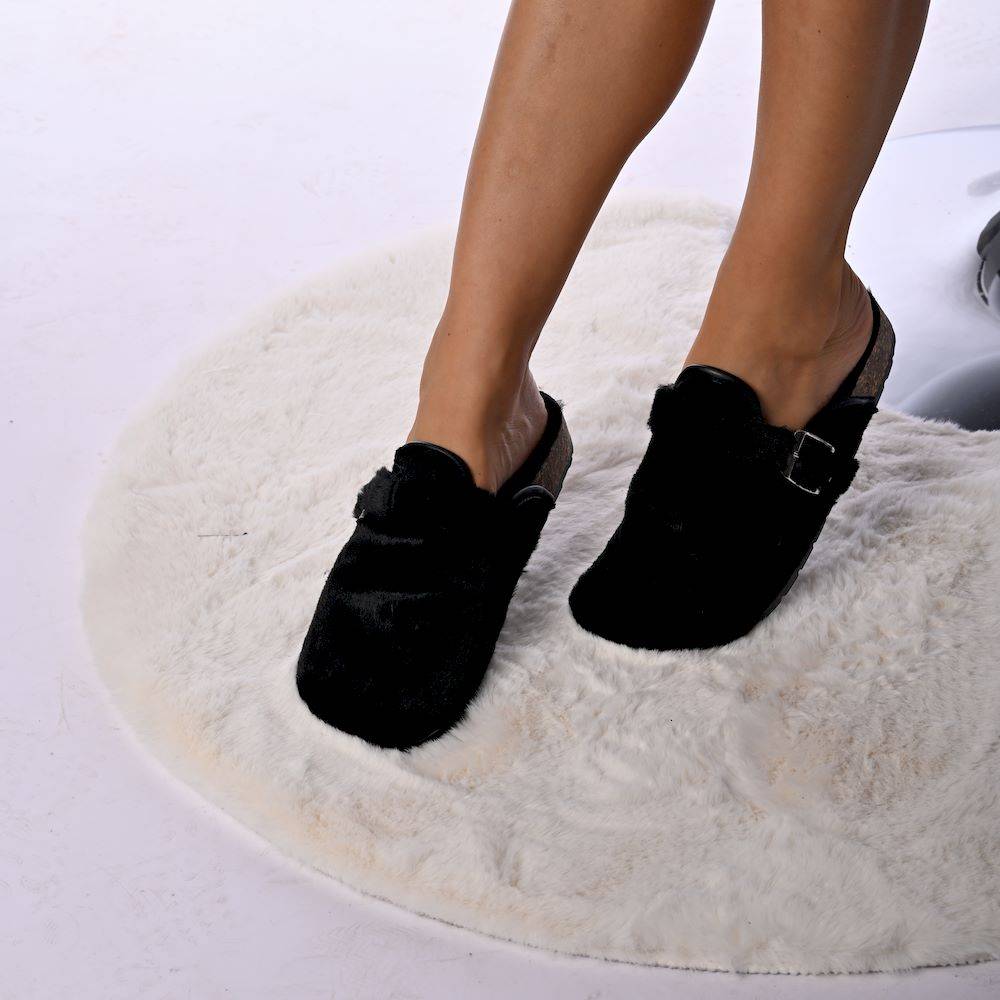 Pantofole Ranch Nere 40