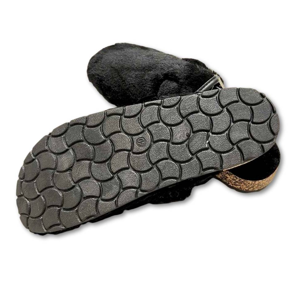 Pantofole Ranch Nere 38