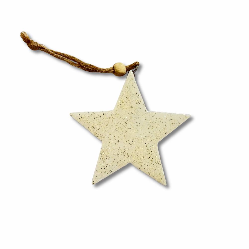Addobbo Stella Glitterata