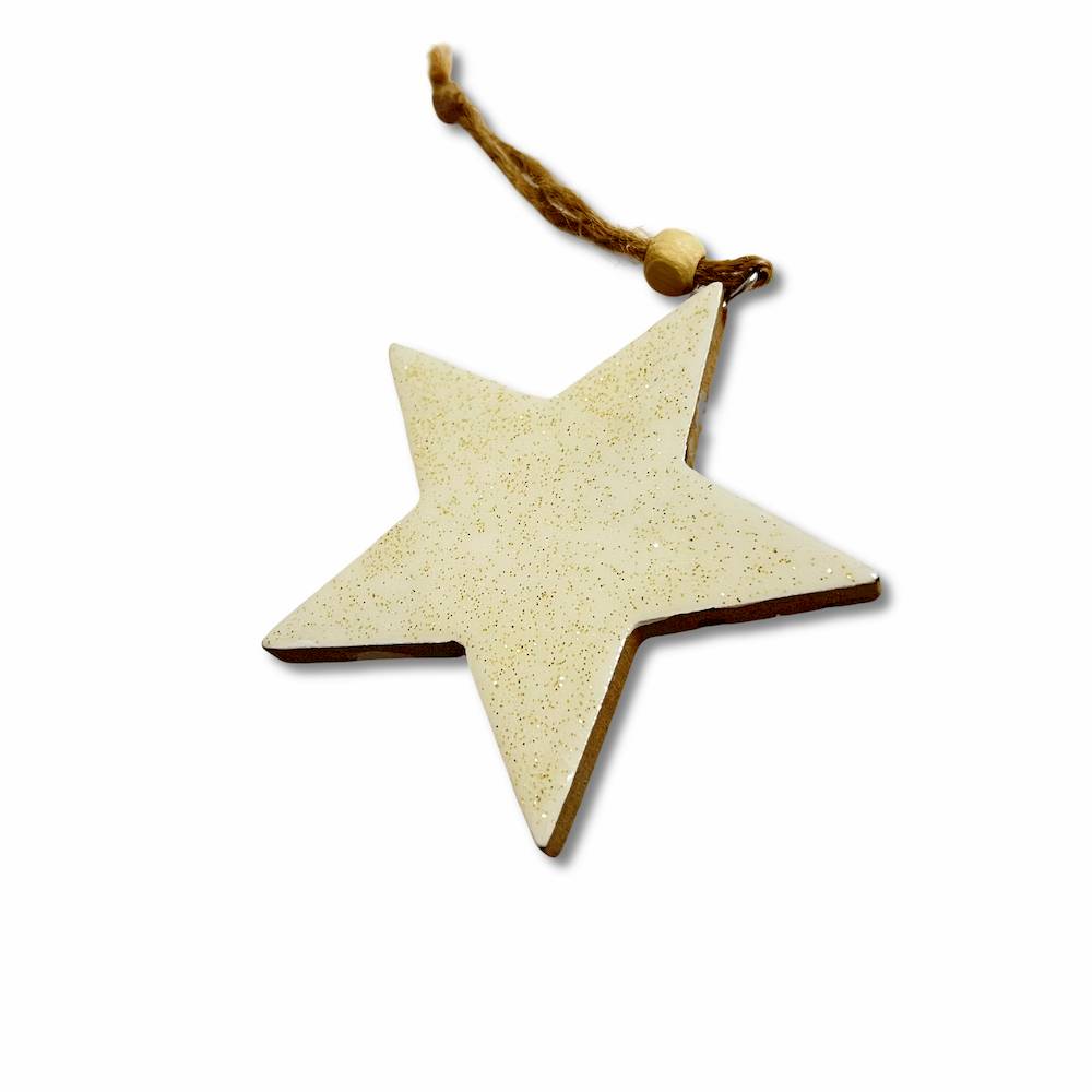 Addobbo Stella Glitterata