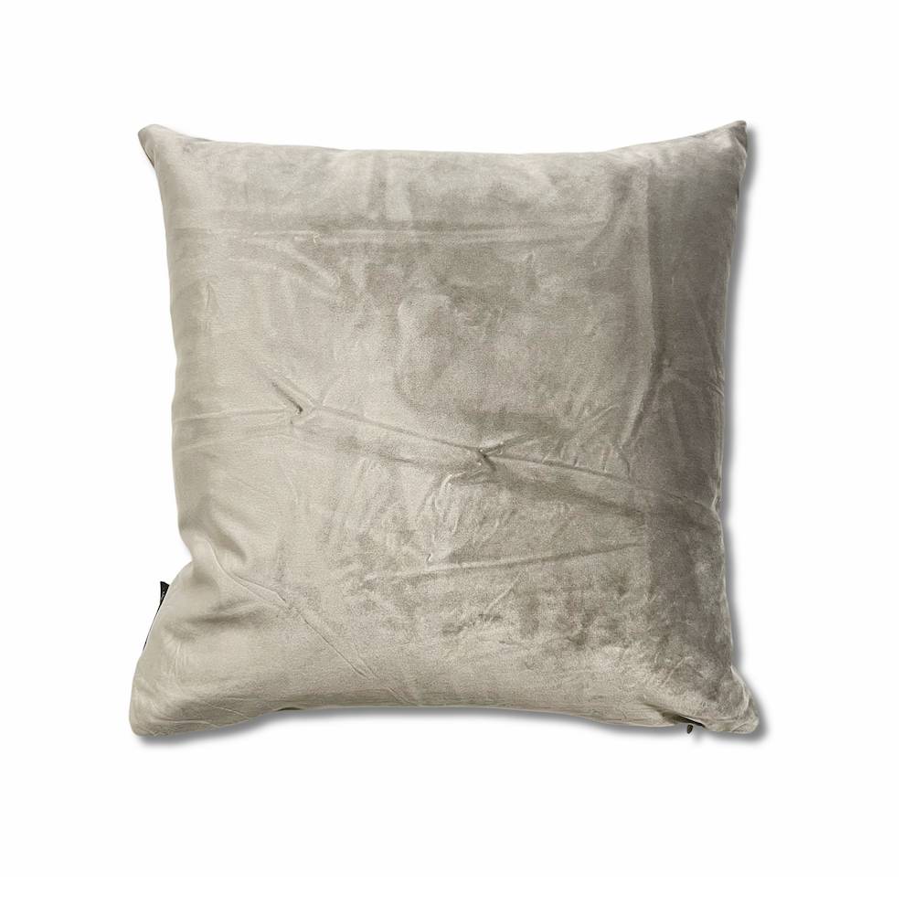 Federa cuscino 60 x 60 Manhattan Velluto grigio