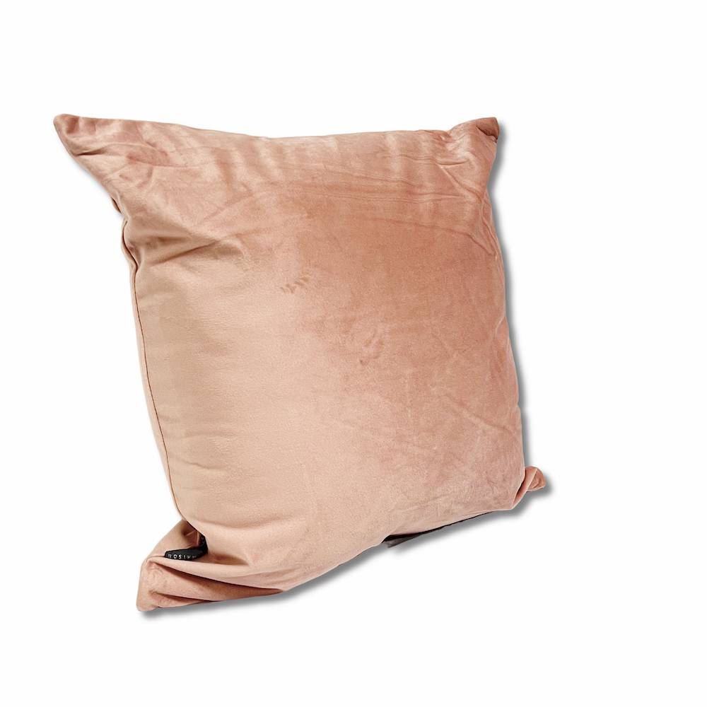 Federa cuscino 60 x 60 Manhattan Velluto rosa
