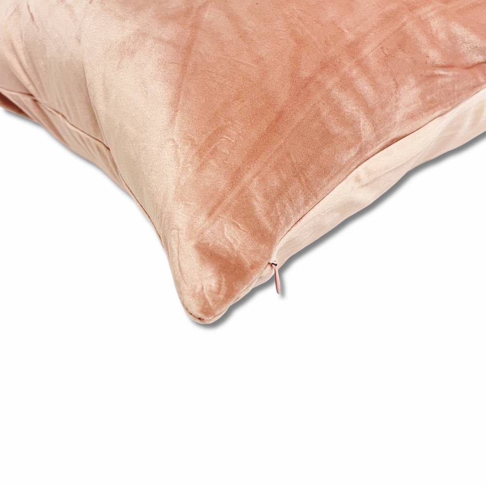 Federa cuscino 60 x 60 Manhattan Velluto rosa