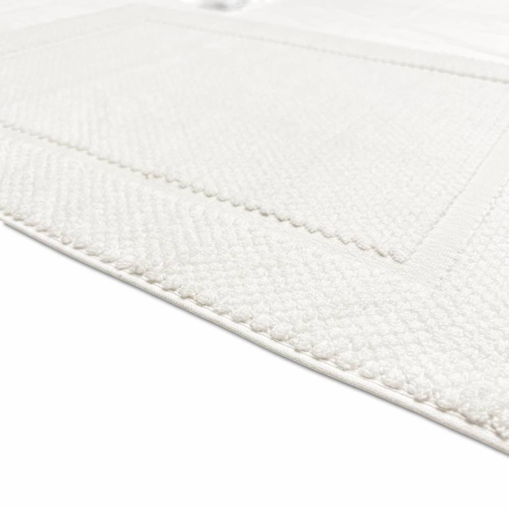 Tappeto Chicco di riso Bianco 50 x 70