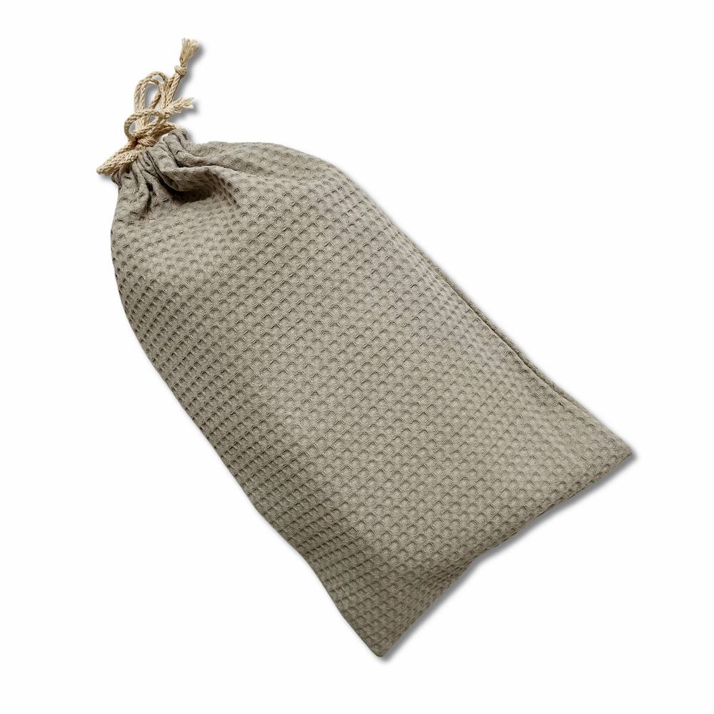 Set da viaggio ciabatte nido d' ape Donna