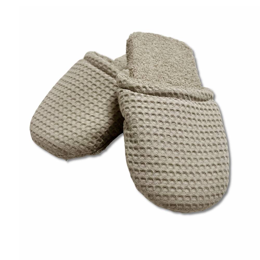 Set da viaggio ciabatte nido d' ape Donna