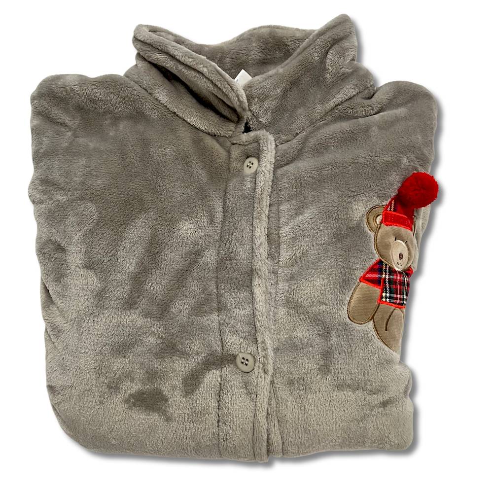 Mantella - Poncho Fiber Orsetto Personalizzato