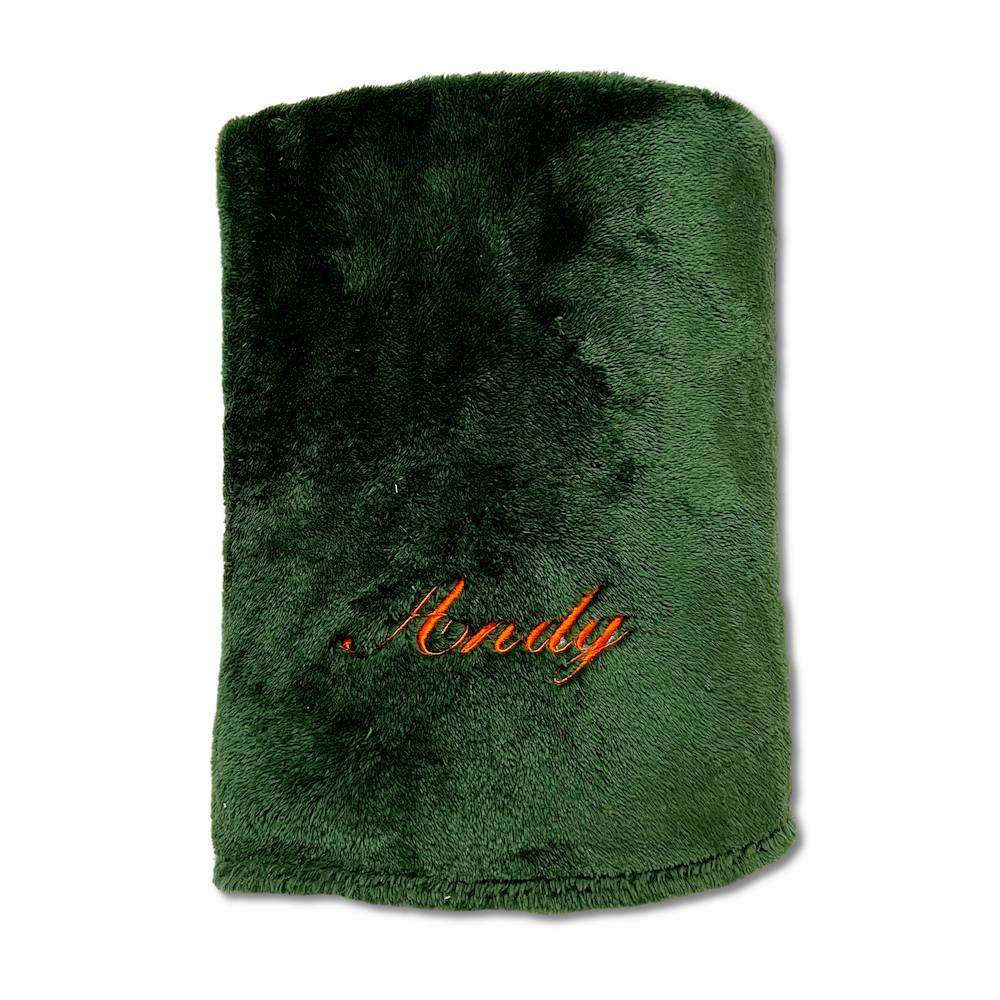 Plaid Soft home Verde 130 x 160 Personalizzato