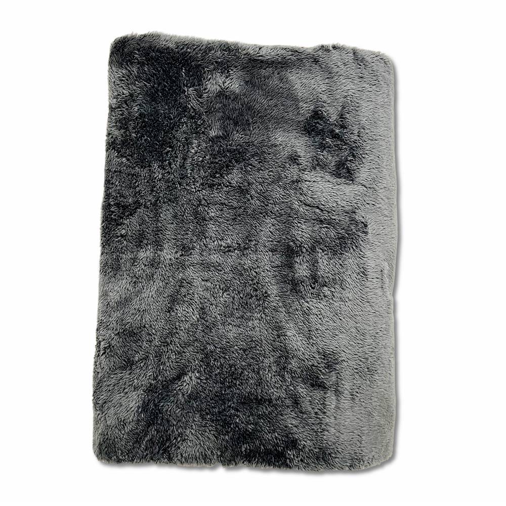 Plaid Soffice Grigio fumo singolo 160 x 210