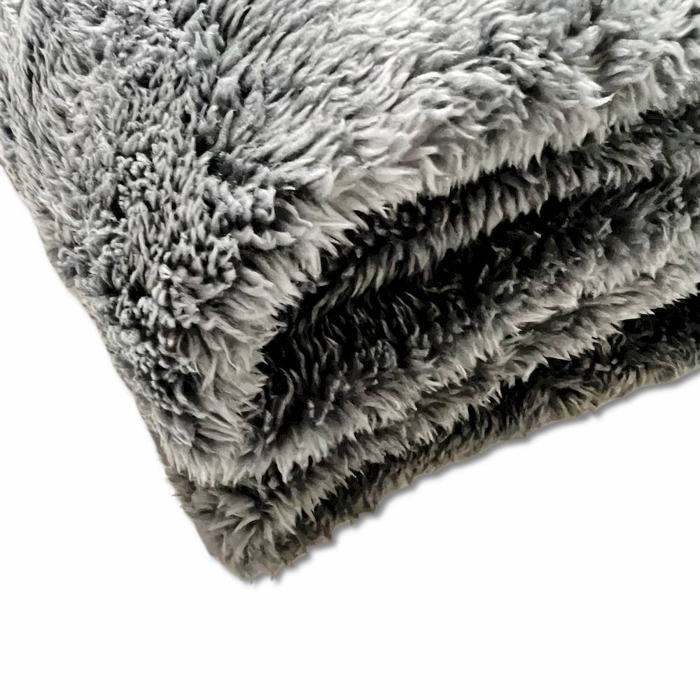 Plaid Soffice Grigio fumo singolo 160 x 210