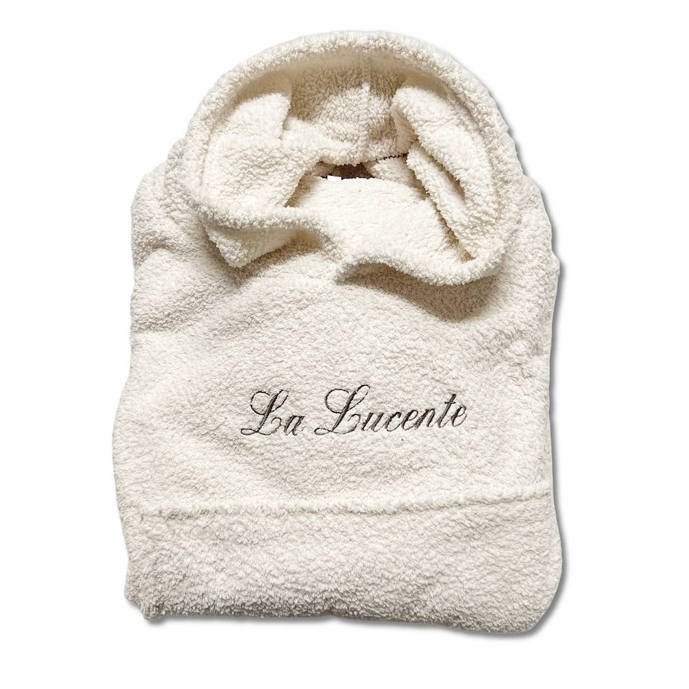 Felpone oversize Berry panna Personalizzato