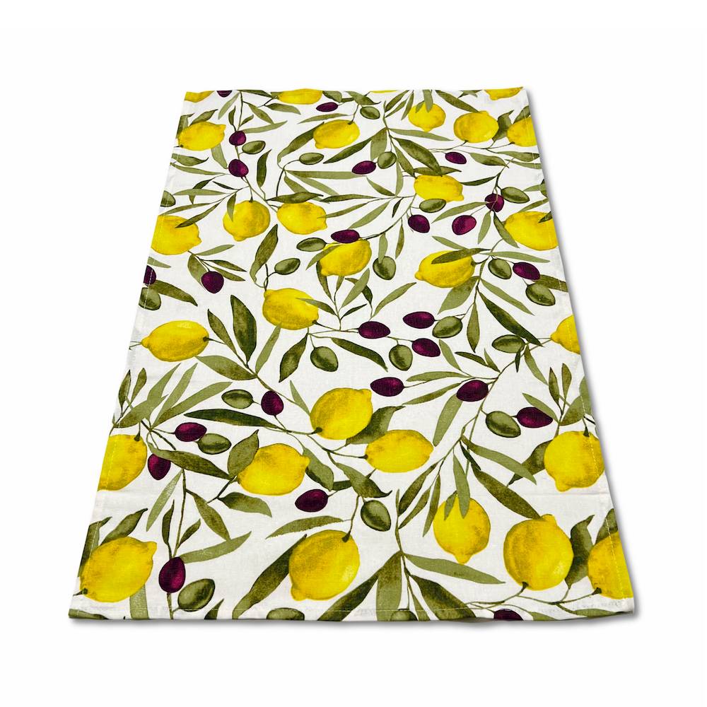 Canovaccio cucina Limoni e olive