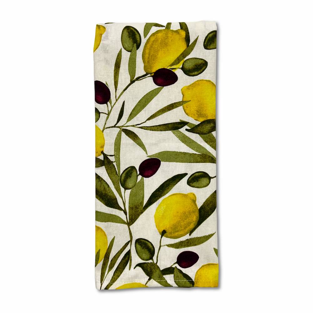 Canovaccio cucina Limoni e olive