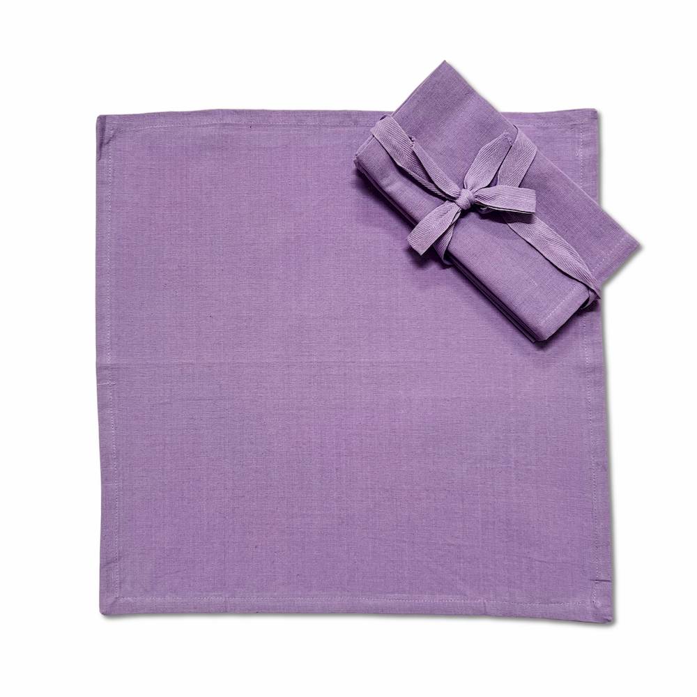 Set 4 tovaglioli lavanda