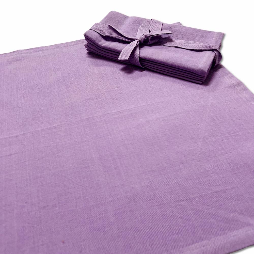 Set 4 tovaglioli lavanda