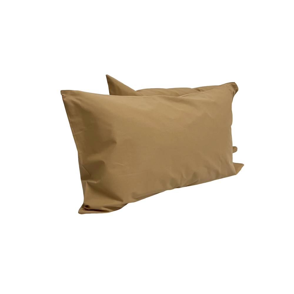 Coppia Federe con bottoni Terra