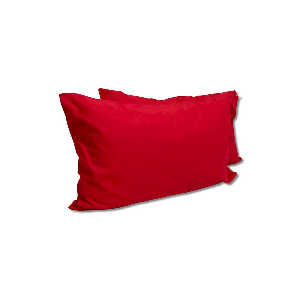 Coppia Federe con bottoni Ciclamino