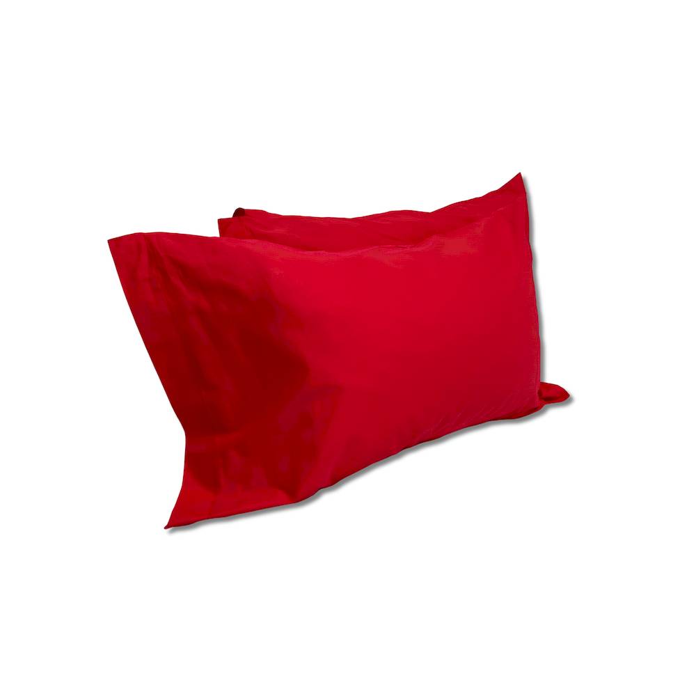 Coppia Federe con volant Ciclamino