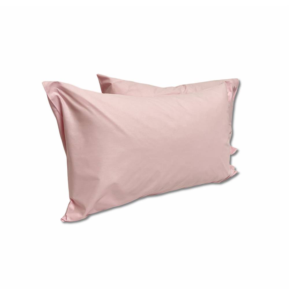 Coppia Federe con bottoni rosa