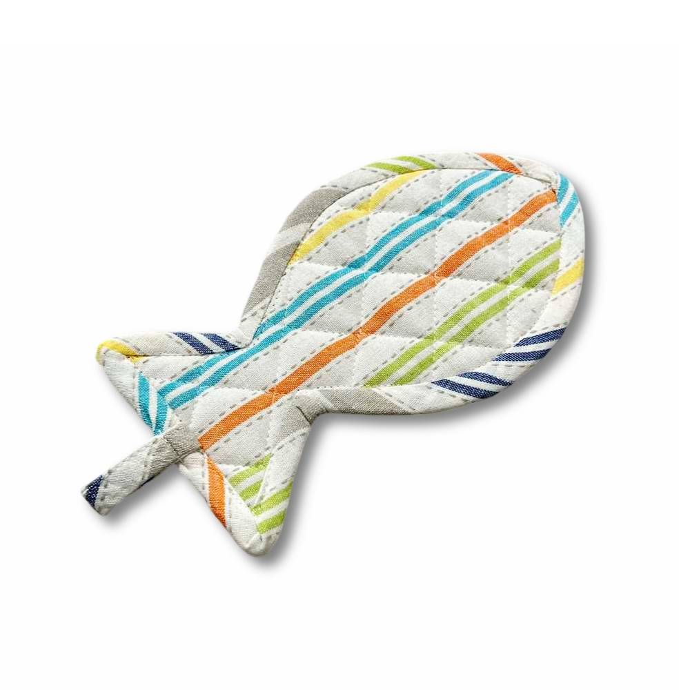 Set canovaccio + presina pesciolino Mare skipper