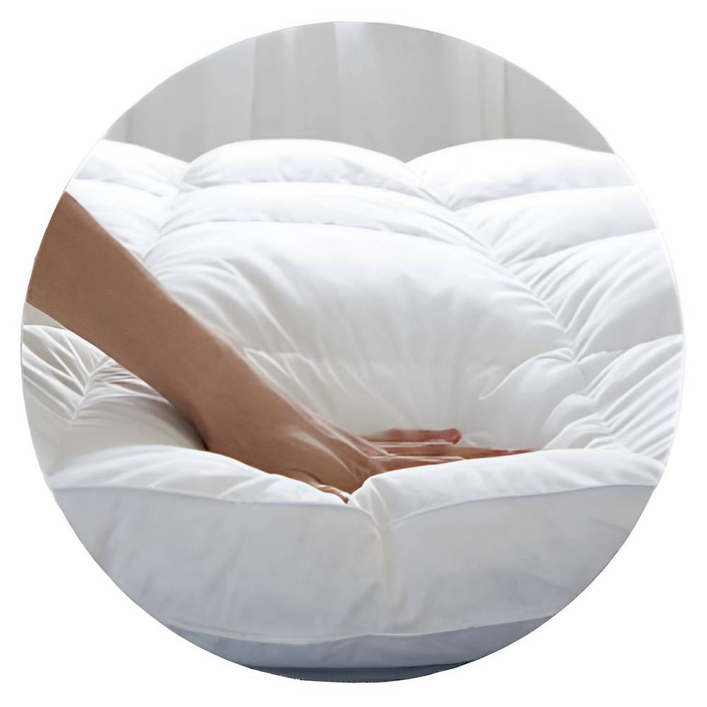 Topper Matrimoniale Elite Altezza 9 cm