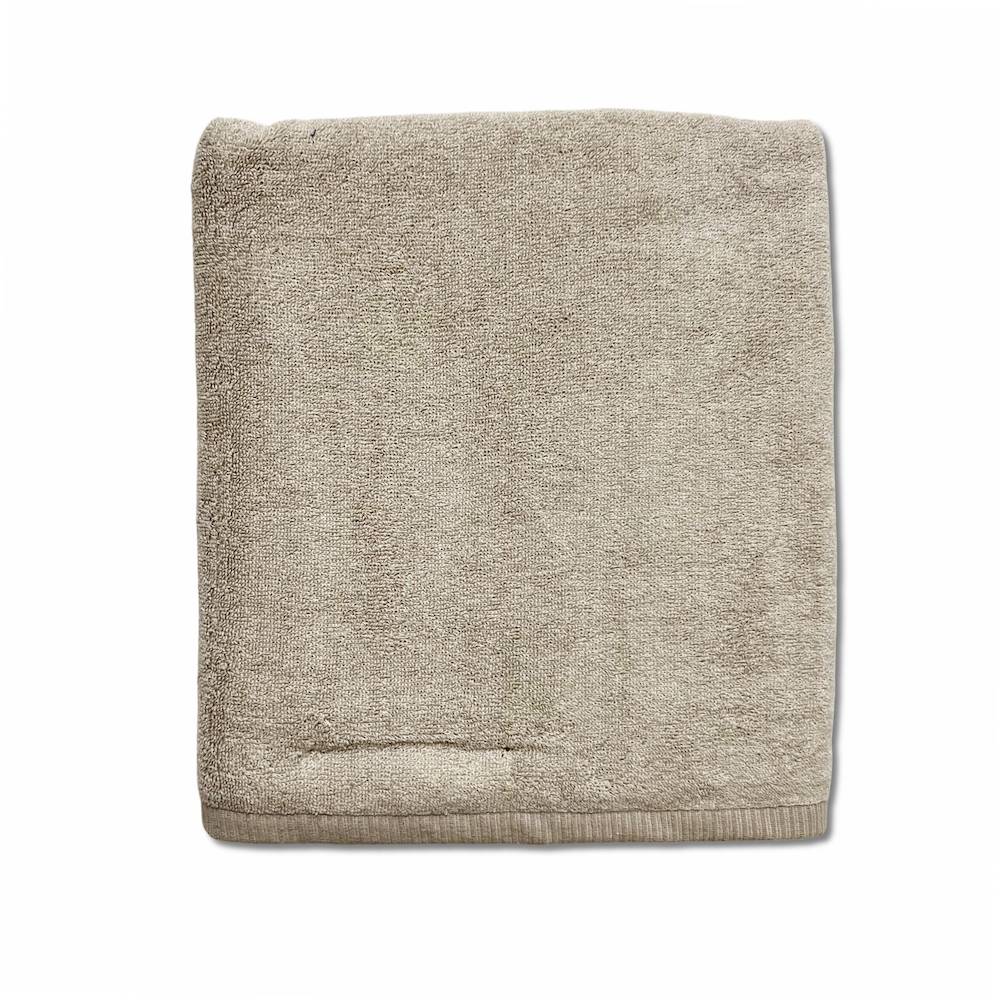 Telo bagno 530 gr Aurora melange tortora