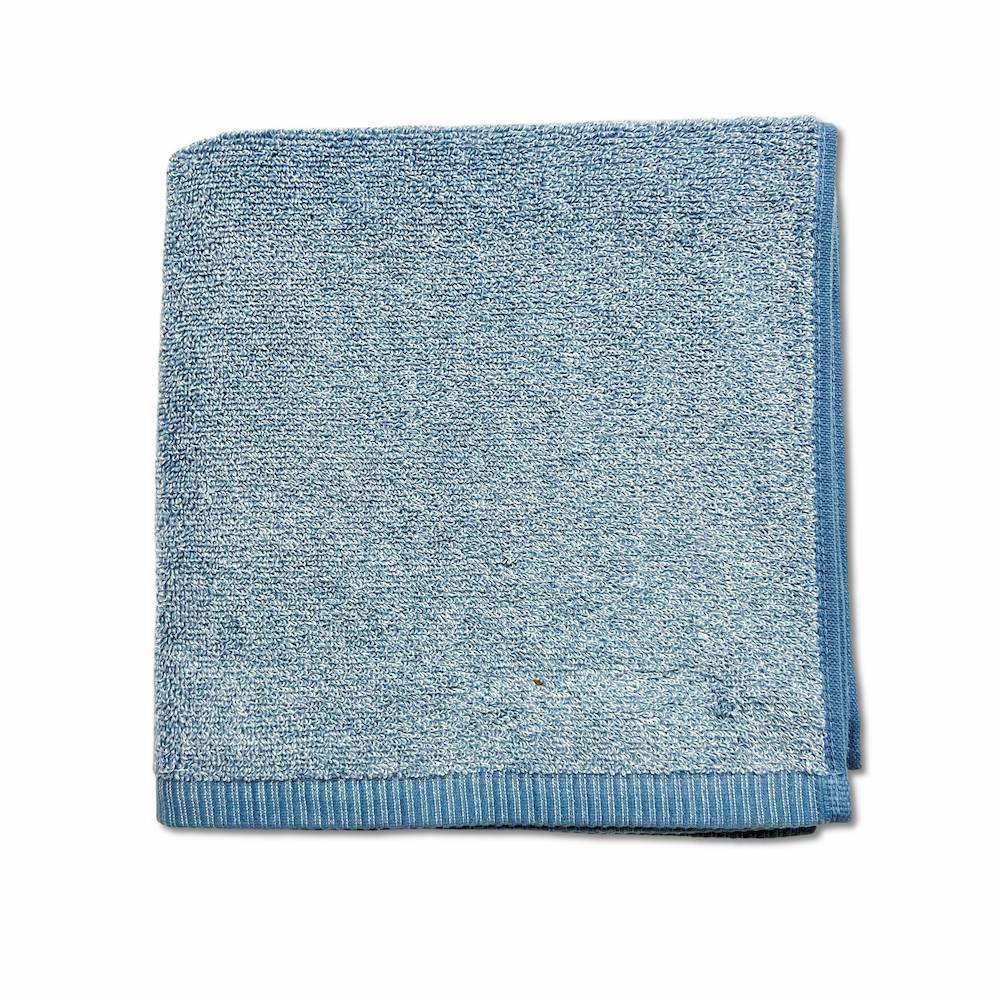 Asciugamano 530 gr Aurora melange azzurro