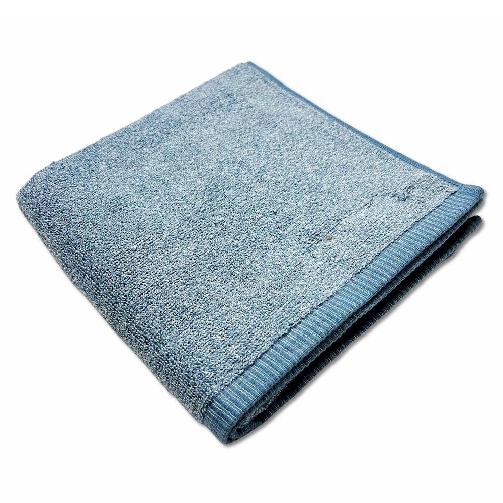 Asciugamano 530 gr Aurora melange azzurro