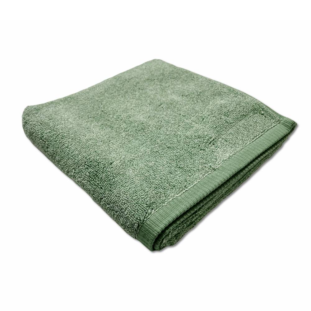 Asciugamano 530 gr Aurora melange verde
